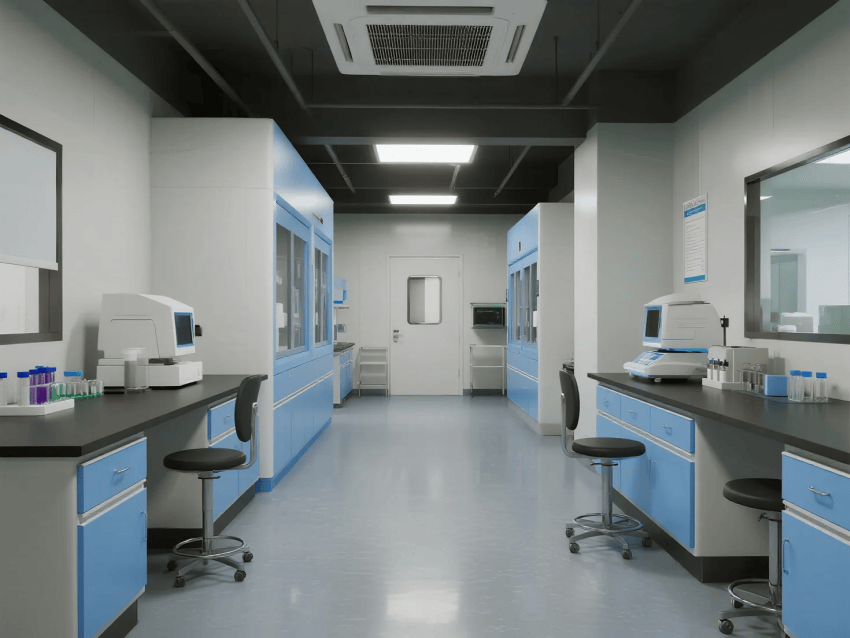 合肥實驗室裝修：分子生物學(xué)實驗室凈化裝修效果分享