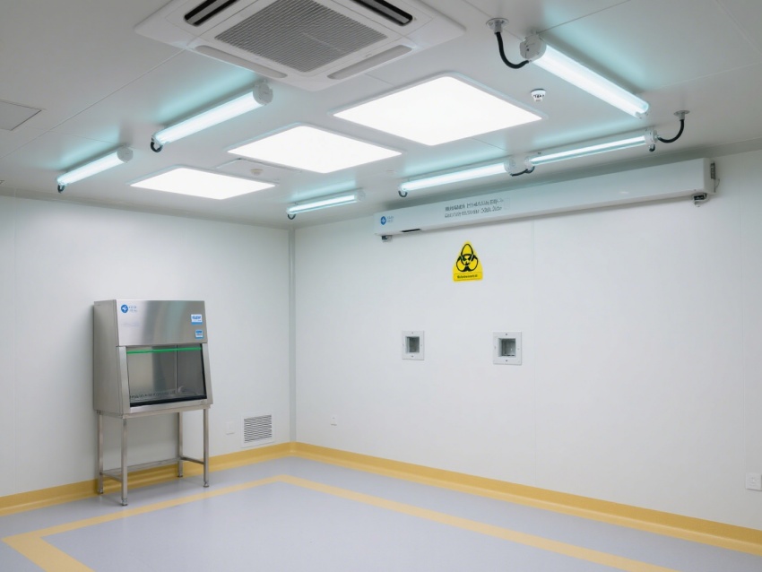 馬鞍山病原生物檢測(cè)實(shí)驗(yàn)室凈化裝修效果分享