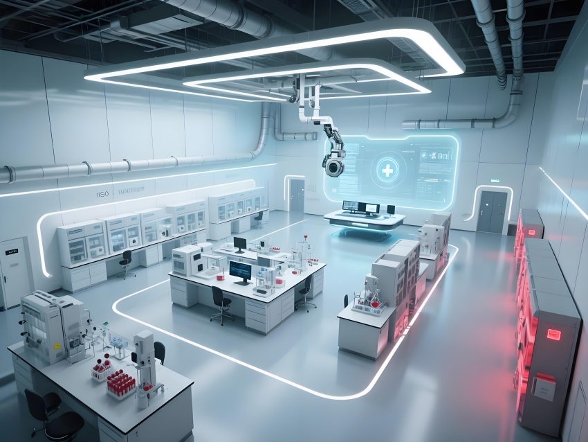 合肥1000平醫(yī)藥研發(fā)實驗室設(shè)計方案效果分享